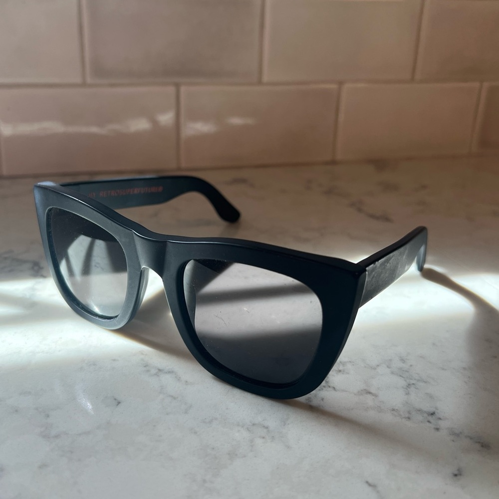 Retrosuperfuture Gal Black Sunglasses